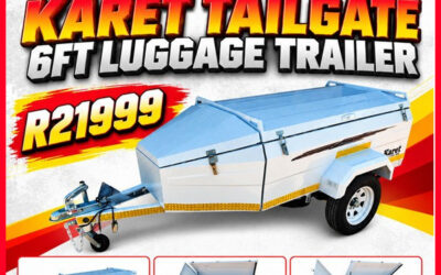 KARET TAILGATE 6FT LUGGAGE TRAILER for sale